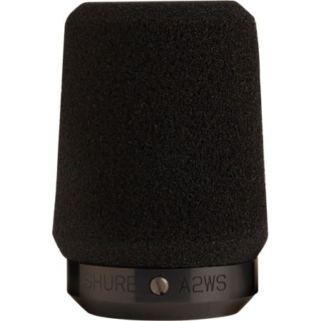 SHURE (A2WS-BLK) ACCESORIO A2WS-BLK PARAVIENTOS ESPUMA NEGRO PARA MICRÓFONOS SM57