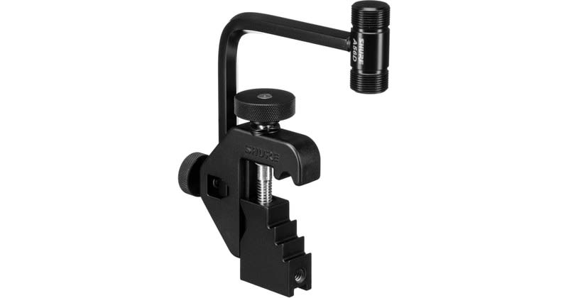 SHURE (A56D) BATERÍA A56D SOPORTE DEMICROFONO METALICO PARA MONTAJE EN TAMBORES DE BATERIA