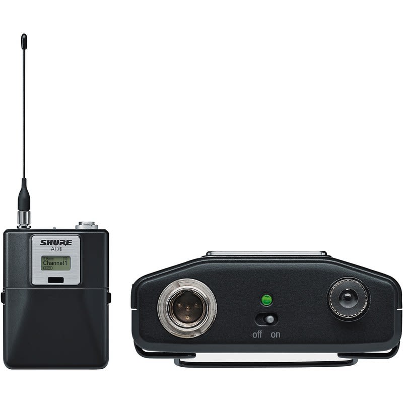 SHURE (AD1=-G57) TRANSMISOR AD1=-G57 TRANSMISOR DIGITAL DE MICROFONO EN BANDA G57