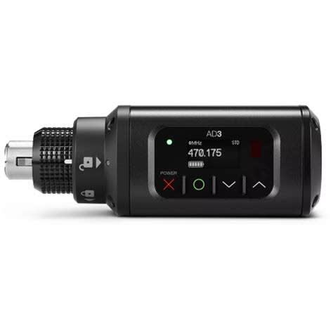 SHURE (AD3=-G57) TRANSMISOR AD3=-G57 TRANSMISOR ADAPTADOR DIGITAL PARA MICRÓFONOS CON CONEXION XLR EN BANDA G57