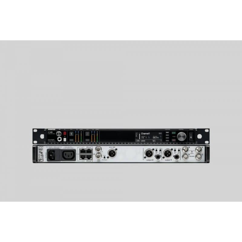 SHURE (AD4DUS=-B) ACCESORIO AD4DUS=-B AD DUAL CH RX 606-810 MHZ