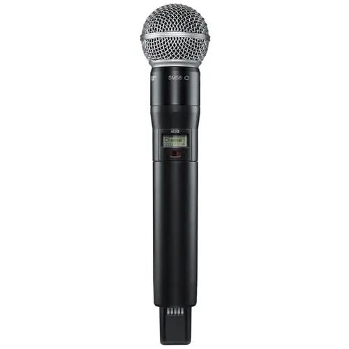 SHURE (ADX2BR/SM58=-G55) REPUESTO ADX2BR/SM58=-G55 MIC DE MANO INALAMBRICO DIGITAL BR CAMBIO AUTOMATICO DE FRECUENCIA C