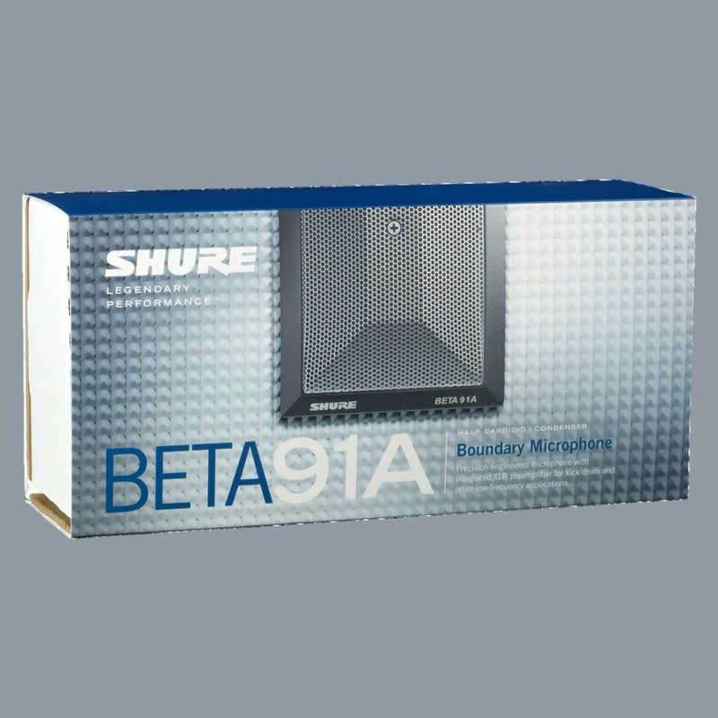 SHURE (BETA 91A) MICROFONO PARA INSTRUMENTO CON PRE AMPLIFICADOR INTEGRADO PARA BOMBO