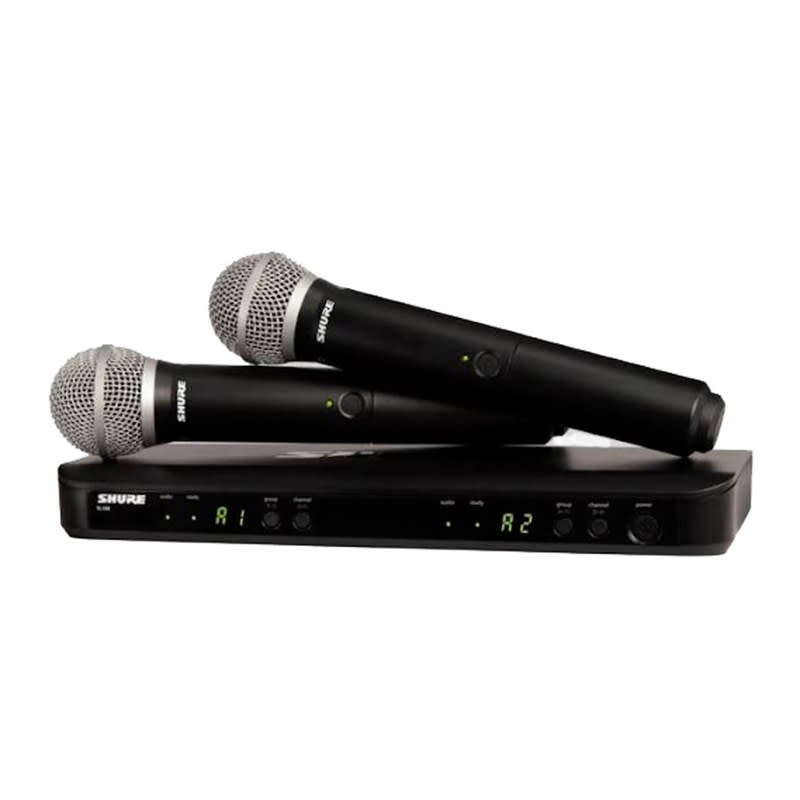 SHURE (BLX288/PG58-M15) RECEPTOR BLX288/PG58-M15 CONJUNTO RECEPTORES Y TRANSMISORES CON PGA58 EN BANDA M15