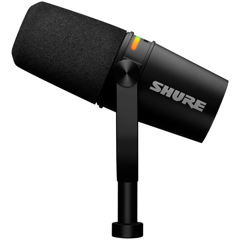 SHURE (MV7+-K) MICRÓFONO MV7+-K MICROFONO DINAMICO PARA TRANSMICION EN VIVO (PODCAST) +LED DINAMICO AJUSTABLE