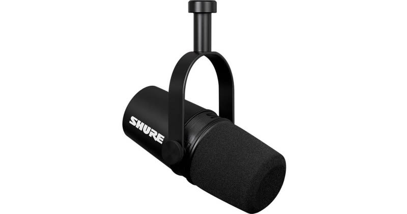 SHURE (MV7X) MICRÓFONO MV7X MICROFONO DINAMICO PARA TRANSMICION EN VIVO (PODCAST) CONEXION XLR