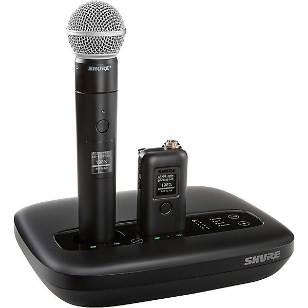 SHURE (MXW2X/SM58=-Z10) TRANSMISOR MXW2X/SM58=-Z10 TRANSMISOR INALAMBRICO CON SM58 EN BANDA Z10 CON PANTALLA DIGITAL