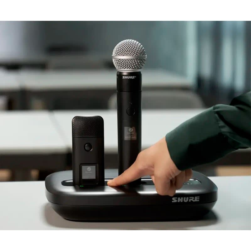 SHURE (MXWAPXD2=-Z10) CARGADOR MXWAPXD2=-Z10 TRANSCEPTOR DE PUNTO DE ACCESO DE OCHO CANALES EN BANDA Z10 CON CARGADO