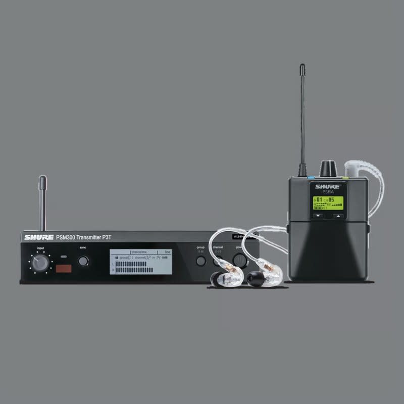 SHURE (P3TRA215CL-G20) RECEPTOR P3TRA215CL-G20 CONJUNTO TRANSMISOR Y RECEPTOR CON AUDIFONO SE 215-CL EN BANDA G20