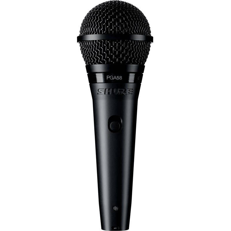 SHURE (PGA58-XLR) CABLE PGA58-XLR MICROFONO DINAMICO VOCAL CARDIOIDE CON CABLE XLR