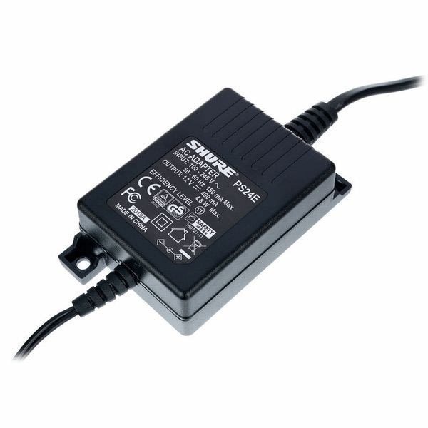 SHURE (PS24E) FUENTE DE PODER PS24E FUENTE DE PODER PARA SISTEMAS INALAMBRICOS CON ENCHUFE EU