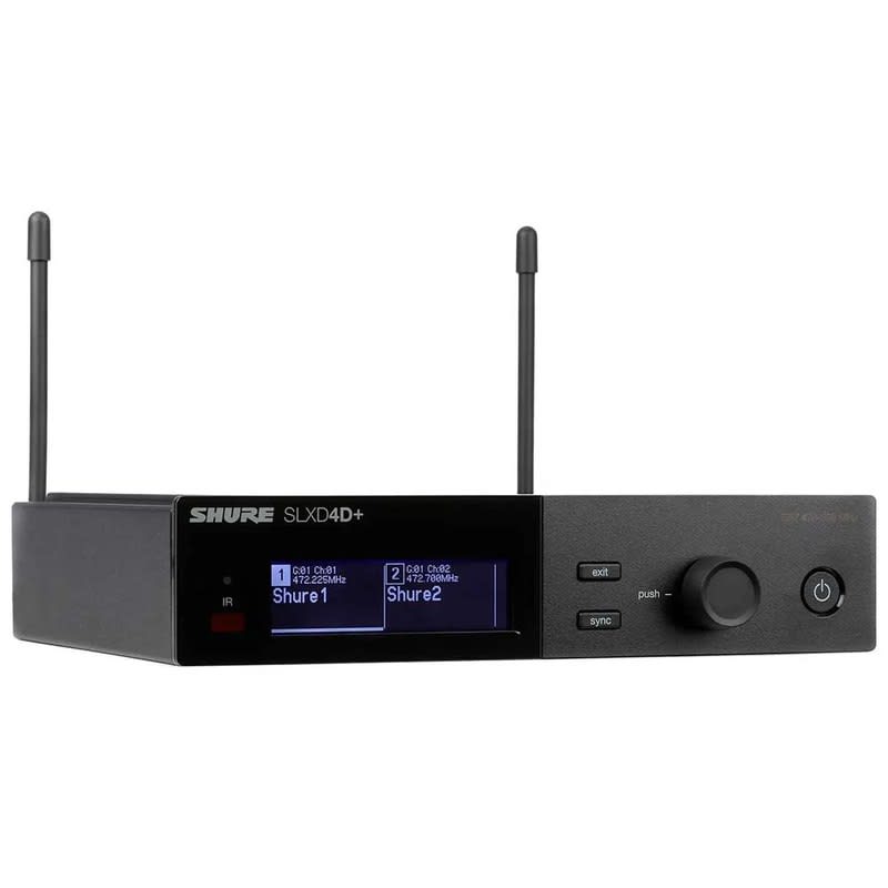 SHURE (SLXD4D+=-G57) ACCESORIO SLXD4D+=-G57 SINGLE RECEIVER 470-514MHZ