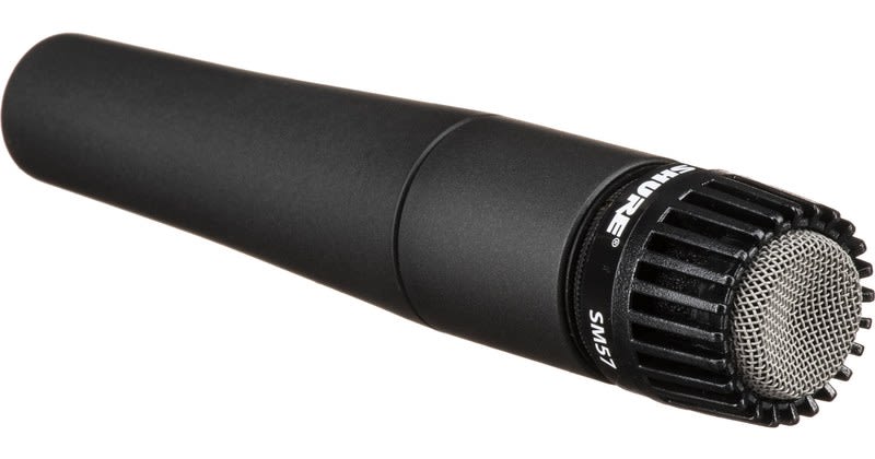 SHURE (SM57-LC) MICRÓFONO SM57-LC MICROFONO DINAMICO CARDIOIDE PARA INSTRUMENTO