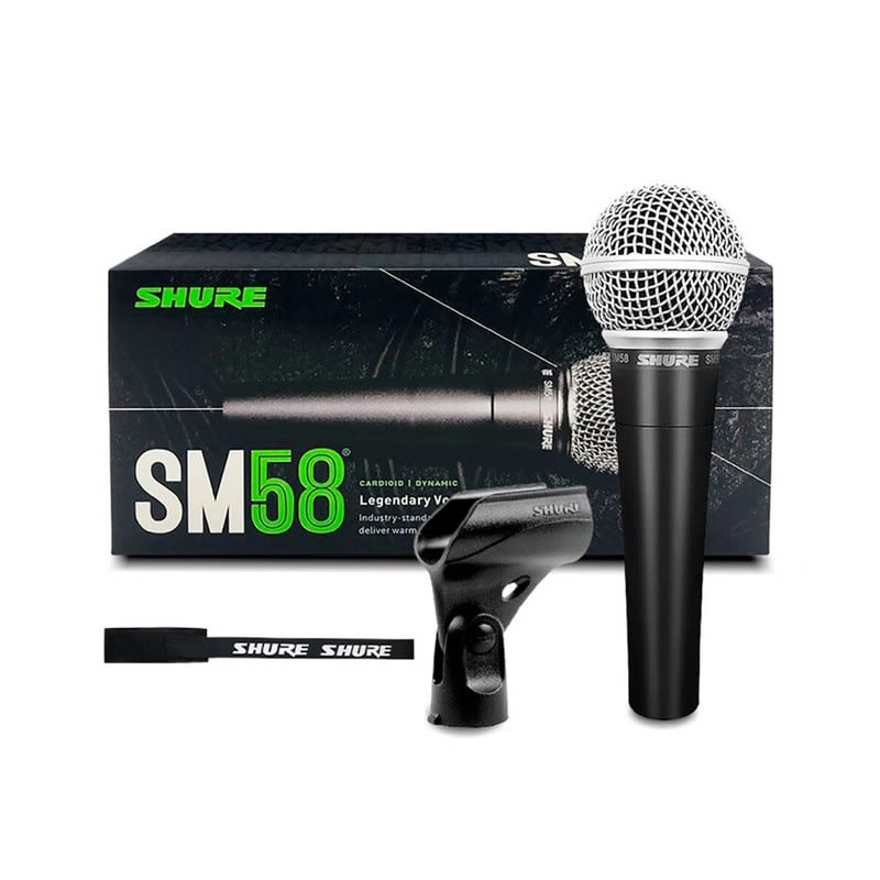 SHURE (SM58-LC) MICRÓFONO SM58-LC MICROFONO DINAMICO CARDIOIDE VOCAL