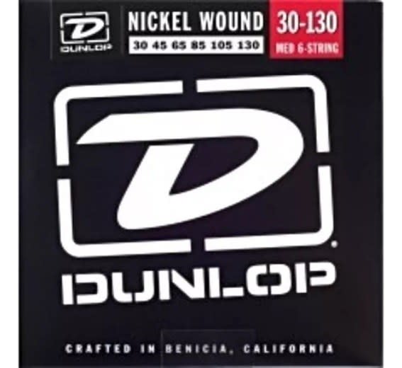 Encordado Dunlop Dbn30130 Bajo Seis Cuerdas
