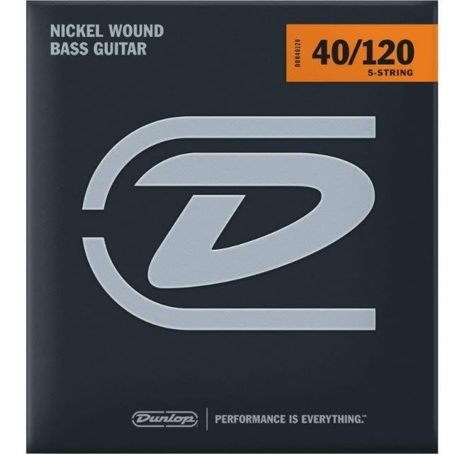 Encordado Para Bajo 5 Cuerdas Dunlop Dbn 40120 Super Bright