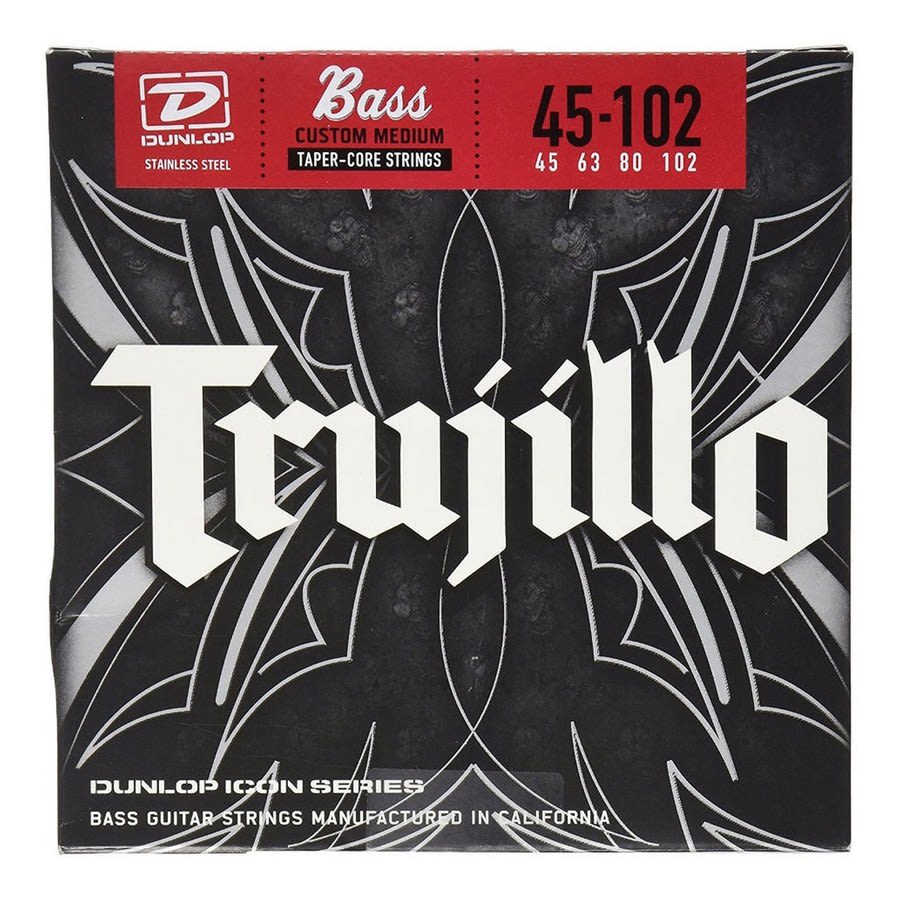 Cuerdas Bajo 4 Cuerdas Jim Dunlop Trujillo Rtt 45/102 Usa