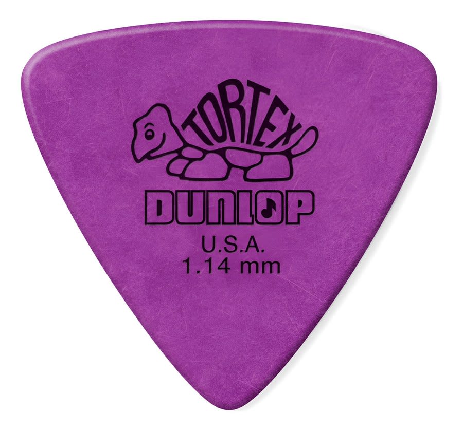 Bolsa De Uñetas 72 Unidades Tortex Triangle Dunlop 431r 1.14