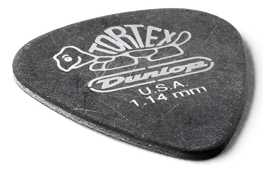 Uñetas Jim Dunlop Tortex Black Gold 488r 1.14 Bolsa X72u
