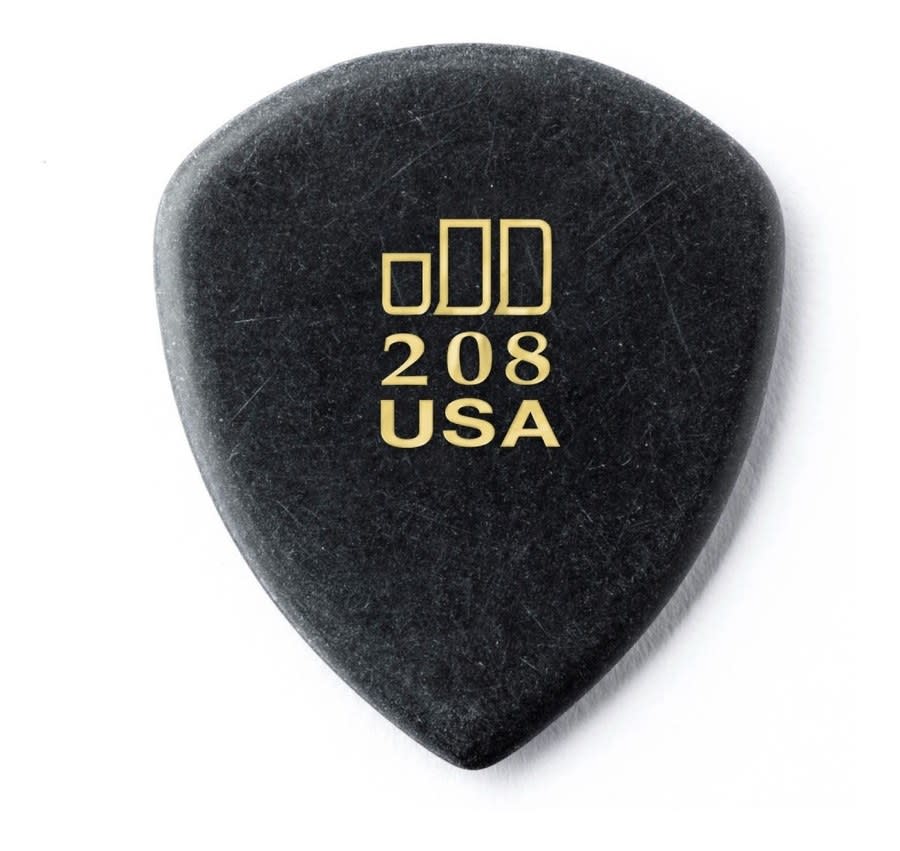 Pack Pua Jim Dunlop 477r208 Large Point Tip Jazztone X36 Cuo Color Negro