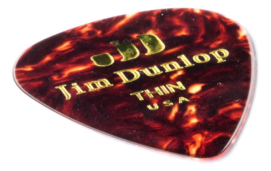 Uñetas Jim Dunlop Shell Classic 483r05 Thin Bolsa X72u