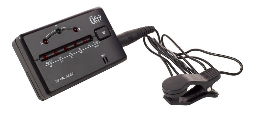 Afinador Guitarrabajo Creep Lt-200 Con Mic Y Clip