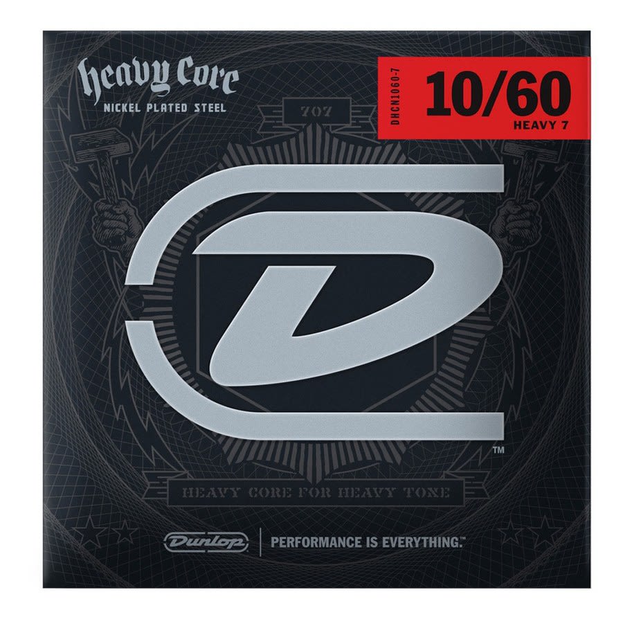 Cuerdas Guitarra Eléctrica Jim Dunlop Dhcn 10/60 7c Heavy C