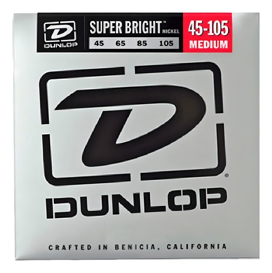 Cuerdas Dunlop Bajo Electrico 4 Cuerdas 45 105 Dbsbn45105cv