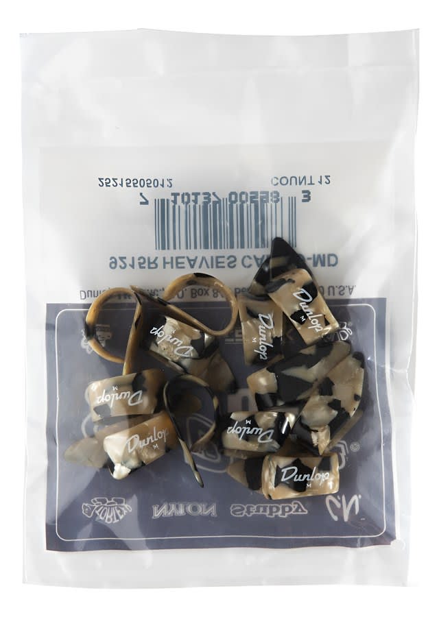 Uñero Jim Dunlop Calico 12 Unidades 9215r Medium Thumb Pick
