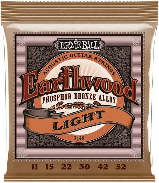 Ernie Ball 2148 Cuerdas Guitarra Acústica 11-52 Phosphor