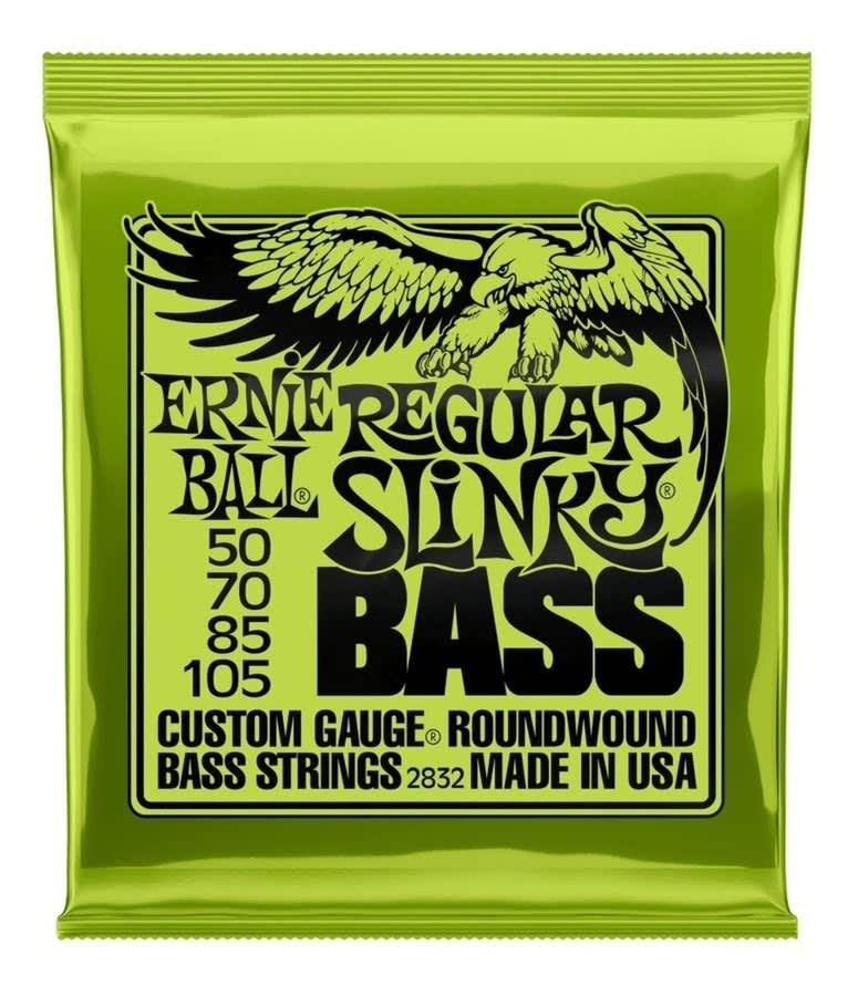 Cuerdas High Para Bajo Eléctrico 1:4 Ernie Ball Slinky Bass 2832 4 Unidades