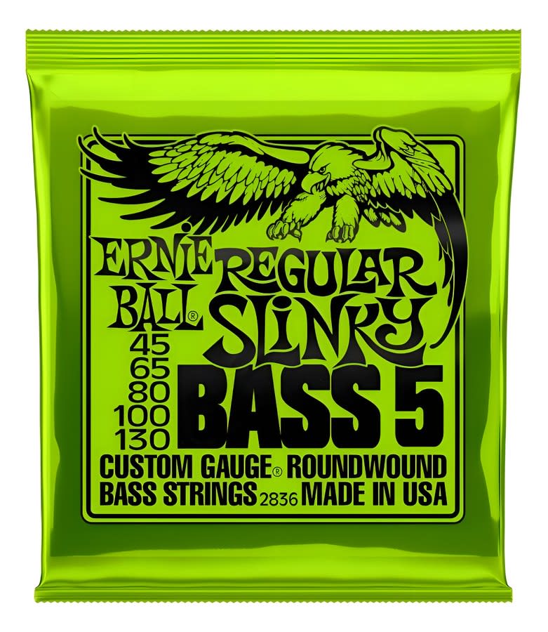 Encordado Para Bajo 5 Cuerdas 2836 Ernie Ball