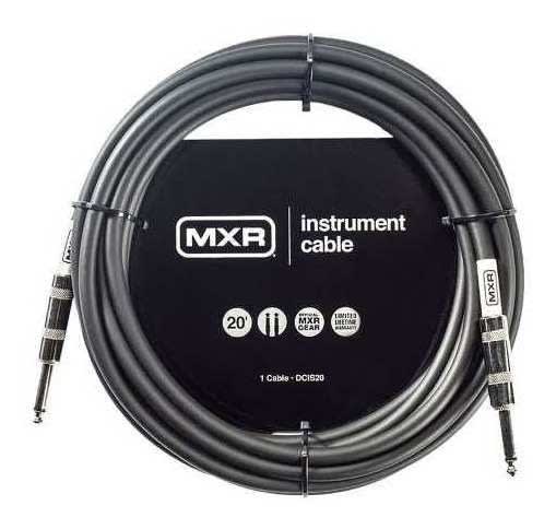 Cable Guitarra Mxr Dcis20 6 Mts Standart Series