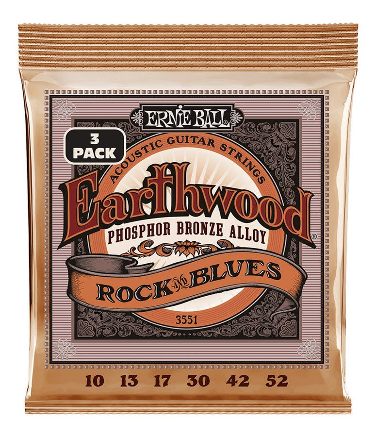Cuerdas Guitarra Acust Pack X3 Ernie Ball Erthw. 3551.010