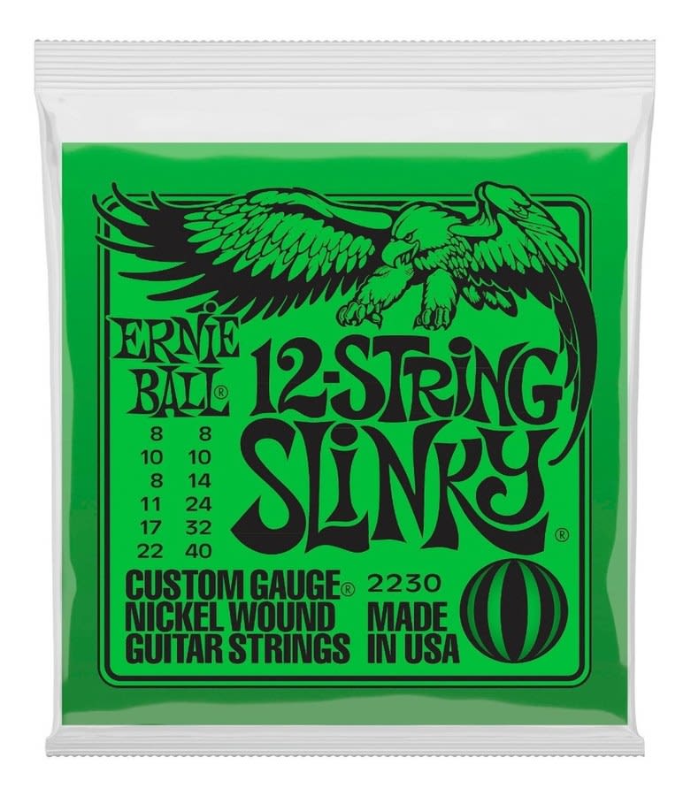 Encordado Ernie Ball 2230 Slinky 08 12 Cuerdas – Oddity