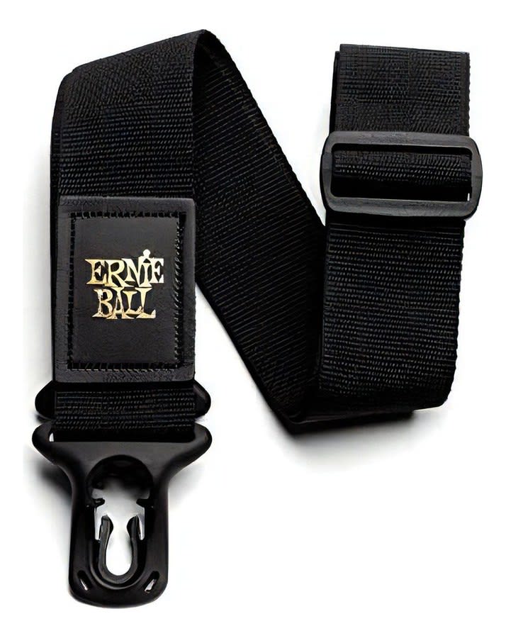 Cerraduras De Correa De Guitarra Ernie Ball Polylock P04056 Black