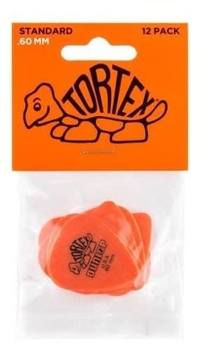 Uñetas Jim Dunlop 418p 0.60 Tortex Std Pack X 12