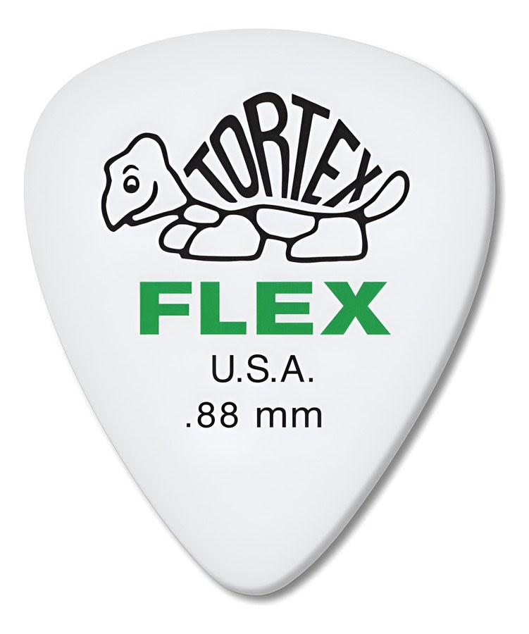 Uñetas Jim Dunlop 428r 0.88 Tortex Flex Std X72u