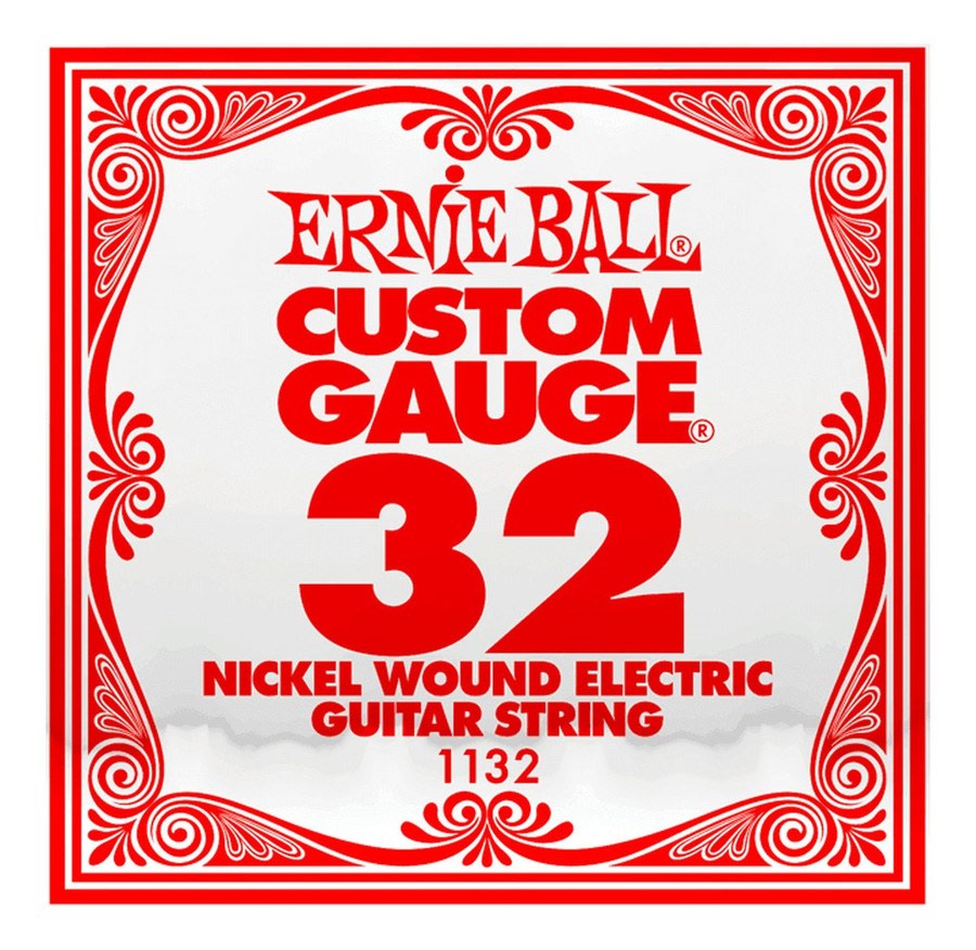 Cuerda Ernie Ball.032 Nickel Wound Guitarra Electrica 1132