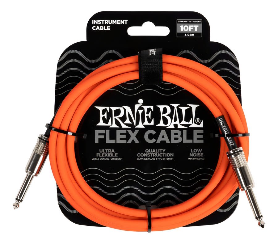 Cable Ernie Ball Flexible Recto/ Recto 10ft – 6416