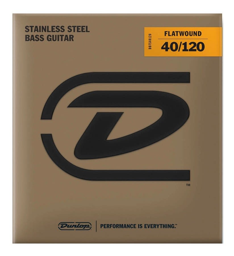 Encordado Para Bajo 4 Cuerdas Flat Dunlop Dbfs40120