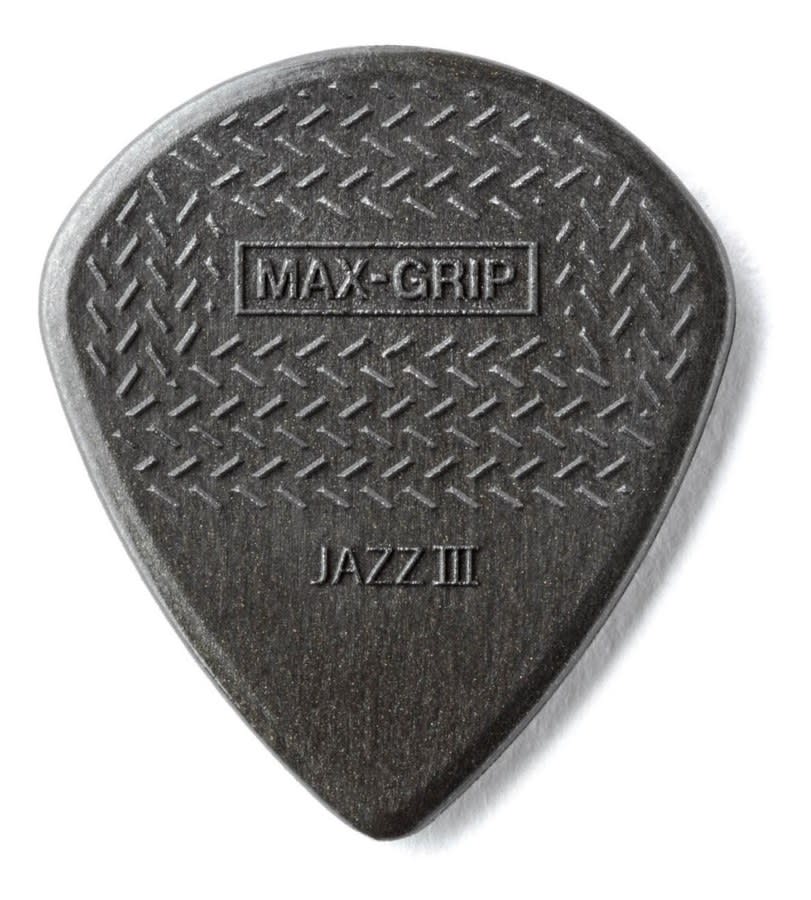 Set 6 Uñetas Max Grip Jazz Iii Stiffo-6/plypk Bk 471p3c