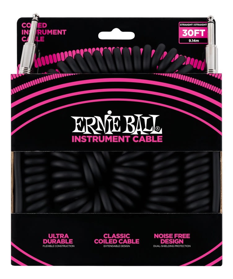 Ernie Ball Cable Para Instrumento Ernie Ball P06044 Espiral