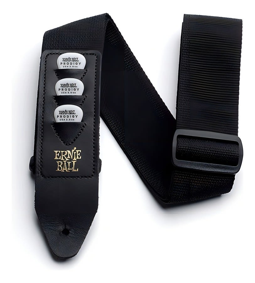 Correa Con Porta Púas 3 Unidades Ernie Ball P04039