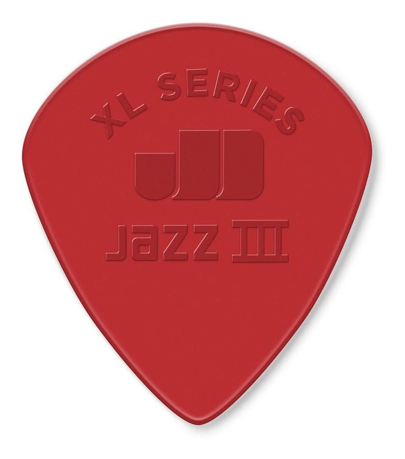Jim Dunlop Uñetas 47pxln Nylon Jazz Iii Xl-6/plypk
