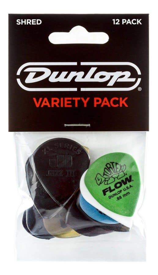 Uñetas Jim Dunlop Pvp118 Shred Pick Variety X12