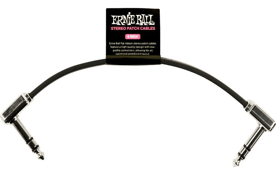 Ernie Ball Cable Interpedal Estéreo Trs P06408 15 Cm