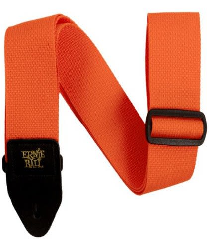Ernie Ball Correa Para Guitarra O Bajo Polypro Naranj P05353 Naranja Polypro Guitar Strap/bass Strap – Orange