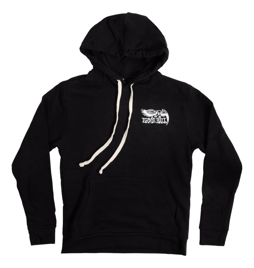 Buzo Con Capucha Ernie Ball Negro Friza Small Sm P06000