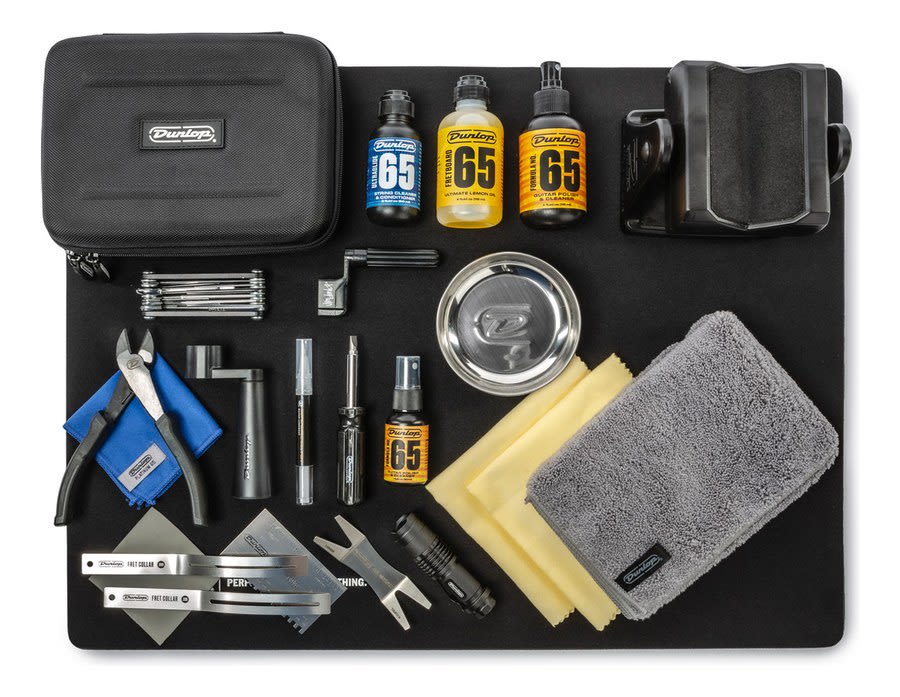 Kit Completo Para Cambio De Cuerdas Guitarra Y Bajo Dgt302